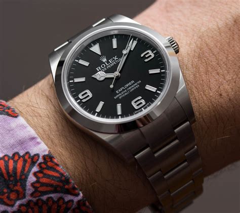 explorer i rolex 39mm|rolex explorer 39mm review.